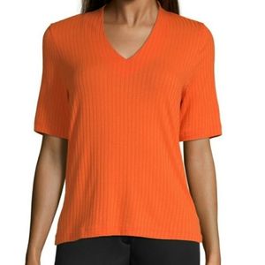 🆕️➕ Worthington 💜 Ribbed Top